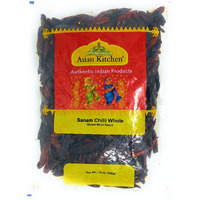 Asian Kitchen (By Rani Brand) Sanam Chilli Whole, Indian Chilli 14oz (400g) ~ All Natural, Vegan, Gluten Friendly, NON-GMO, Indian Origin