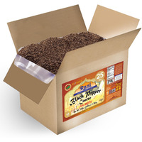 Rani Black Pepper Coarse Ground 28 Mesh (Table Grind) 400oz (25lbs) 11.36kg Bulk Box ~ All Natural, Vegan, Gluten Friendly, NON-GMO, Kosher, Product of Vietnam