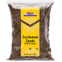Rani Cardamom (Elachi) Decorticated Seeds Indian Spice 14oz (400g) ~ All Natural, Vegan, Gluten Friendly, NON-GMO, Kosher, Indian Origin