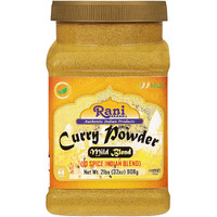 Rani Curry Powder Mild (10-Spice Authentic Indian Blend) 2lbs (908g) PET Jar ~ All Natural, Salt-Free, NO Chili or Peppers, Vegan, No Colors, Gluten Friendly, NON-GMO, Kosher, Indian Origin