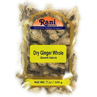 Rani Ginger (Adarak Sabut) Whole, Spice 7oz (200g) ~ All Natural, Vegan, Gluten Friendly, NON-GMO, Indian Origin
