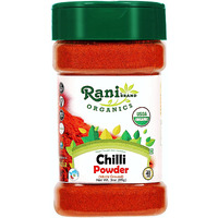 Rani Organic Chilli Powder (Mirchi Ground) 3oz (85g) PET Jar ~ All Natural, Vegan, Gluten Friendly, NON-GMO, Indian Origin, USDA Certified Organic