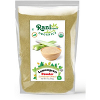 Rani Organic Lemongrass Powder (Cymbopogon Citratus) 7oz (200g) ~ All Natural, No Color, Gluten Friendly, Vegan, Non-GMO, Kosher, No Salt or fillers, Indian Origin, USDA Organic Certified