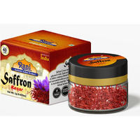 Rani Pure Saffron (Kesar) from India, Fragrant & Full Flavor, Great for Cooking, Tea & Medicinal, Grade A all red threads, 1gm (0.035oz) PET Jar ~ All Natural, Vegan| Gluten Friendly, NON-GMO