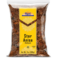 Rani Star Anise Seeds, Whole Pods (Badian Khatai) Spice 7oz (200g) ~ All Natural, Gluten Friendly, NON-GMO, Kosher, Vegan, Indian Origin (Size: 7oz (200g))