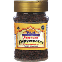 Rani Szechuan Peppercorns (Sichuan Peppercorns) 2.1oz (60g) PET Jar ~ All Natural, Gluten Friendly, Non-GMO, Perfect size for Grinders! (Size: 2.1oz (60g))