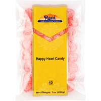 Rani Happy Heart Candy 7oz (200g) ~ Indian Tasty Treats, Vegan, Gluten Friendly, NON-GMO, Indian Origin