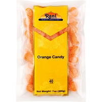 Rani Orange Candy 7oz (200g) ~ Indian Tasty Treats, Vegan, Gluten Friendly, NON-GMO, Indian Origin