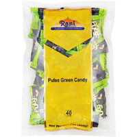 Rani Pulse Green Candy 7oz (200g) Individually Wrapped ~ Indian Tasty Treats, Vegan, Gluten Friendly, NON-GMO, Indian Origin