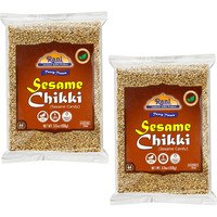 Rani Sesame Chikki (Brittle Candy) 3.5oz (100g) x Pack of 2 ~ All Natural, Vegan, Kosher, No colors, Gluten Friendly, Indian Origin