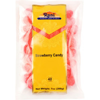 Rani Strawberry Candy 7oz (200g) ~ Indian Tasty Treats, Vegan, Gluten Friendly, NON-GMO, Indian Origin (Size: 7oz (200g))