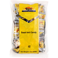 Rani Swad Imli Candy 7oz (200g) Individually Wrapped ~ Indian Tasty Treats, Vegan, Gluten Friendly, NON-GMO, Indian Origin (Size: 7oz (200g))