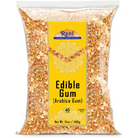Rani Edible Gum Whole (Arabica Gum) 14oz (400g) ~ All Natural, Salt-Free, Vegan, No Colors, Gluten Friendly, NON-GMO, Kosher, Indian Origin