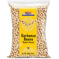 Rani Garbanzo Beans (Kabuli Chana) 14oz (400g) ~ All Natural, Vegan, Gluten Friendly, NON-GMO, Kosher, Indian Origin