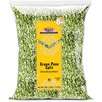 Rani Green Peas Split, Dried (Vatana, Matar) 128oz (8lbs) 3.63kg Bulk ~ All Natural, Vegan, Kosher, Gluten Friendly, Product of USA