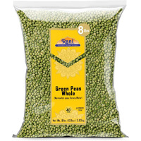Rani Green Peas Whole, Dried (Marrowfat Peas, Vatana, Matar) 128oz (8lbs) 3.63kg Bulk ~ All Natural, Vegan, Kosher, Gluten Friendly, Product of USA