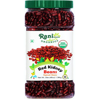 Rani Organic Red Kidney Beans (Rajmah Beans) Light 48oz (3lbs) 1.36kg Bulk PET Jar ~ All Natural, Vegan, Gluten Friendly, NON-GMO, Indian Origin, USDA Certified Organic