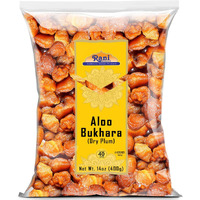 Rani Aloo Bukhara (Dry Plum) 14oz (400g) ~ All Natural, Salt Free, Vegan, Gluten Friendly, NON-GMO, Kosher, Indian Origin