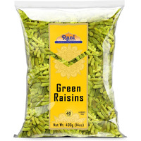 Rani Green Raisins 14oz (400g) ~ All Natural, Gluten Friendly, NON-GMO, Kosher, Vegan, Product of USA