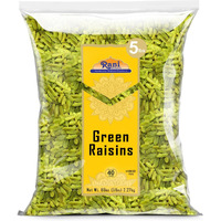 Rani Green Raisins 80oz (5lbs) 2.27kg Bulk ~ All Natural, Gluten Friendly, Non-GMO, Kosher, Vegan, Product of USA