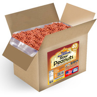 Rani Peanuts, Raw Whole With Skin (uncooked, unsalted) 40lbs (640oz) 18.14kg Bulk Box ~ All Natural, Vegan, Gluten Friendly, Fresh Product of USA ~ Spanish Grade Groundnut/Red-skin