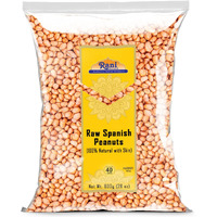 Rani Raw Spanish Peanuts 100% Natural with Skin (uncooked, unsalted) 28oz (1.75lbs) 800g ~ Vegan, Gluten Friendly, Fresh Product of USA, Kosher, Red-brown Skin