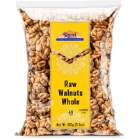 Rani Raw Walnuts, Whole 3.5oz (100g) ~ All Natural, Vegan, Kosher, Gluten Friendly, Fresh Product of USA