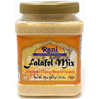 Rani Falafel Mix (Chickpeas & Spices Blend for Falafel) 20oz (1.25lbs) 567g PET Jar ~ Gluten Friendly, NON-GMO, Kosher, Product of USA