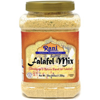 Rani Falafel Mix (Chickpeas & Spices Blend for Falafel) 48oz (3lbs) 1.36kg PET Jar ~ Gluten Friendly, NON-GMO, Kosher, Product of USA