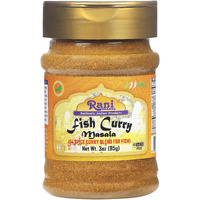 Rani Fish Curry Masala (14-Spice Curry Blend for Fish) 3oz (85g) PET Jar, Shaker Top ~ All Natural, Vegan, Gluten Friendly, NON-GMO, Indian Origin