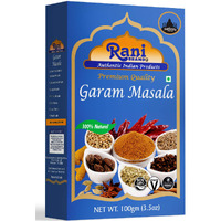 Rani Garam Masala Indian 11-Spice Blend 3.5oz (100g) Box Spice ~ All Natural, Salt-Free, Vegan, No Colors, Gluten Friendly, NON-GMO, Indian Origin