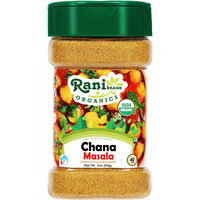 Rani Organic Chana Masala (Garbanzo Curry 9-Spice Blend) 3oz (85g) PET Jar ~ All Natural, Vegan, Gluten Friendly, NON-GMO, Indian Origin, USDA Certified Organic