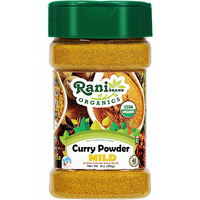 Rani Organic Curry Powder Mild (8-Spice Authentic Indian Blend) 3oz (85g) PET Jar ~ All Natural, Salt-Free, Vegan, Gluten Friendly, NON-GMO, Indian Origin, USDA Certified Organic