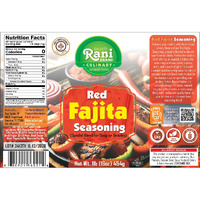 Rani Red Fajita Seasoning (Special Blend for Soup or Gravies) 16oz (1lb) 454g PET Jar ~ All Natural, Gluten Friendly, NON-GMO, Kosher, Vegan, Indian Origin