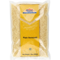 Rani Plain Vermicelli (Wheat Noodles) 28oz (1.75lbs) 800g ~ All Natural, Vegan, NON-GMO, Indian Origin
