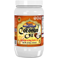 Rani Coconut Oil (100% Pure Natural Coconut Oil) 15 fl oz (444ml) Cold Pressed, NON-GMO, Gluten Free, Kosher, Vegan, 100% Natural, Packed in USA