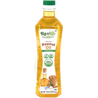 Rani Organic Peanut Oil 33.8 Ounce (1 Liter) Cold Pressed, 100% Natural, NON-GMO, Kosher, Vegan, Gluten Free, USDA Certified Organic
