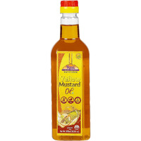 Rani Yellow Mustard Oil (Kachi Ghani) 16.9 Ounce (500ml) NON-GMO, Gluten Free, Vegan, 100% Natural, Kosher (Size: 16.9 Ounce (500ml))