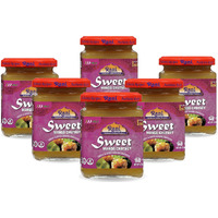 Rani Sweet Mango Chutney (Indian Preserve) 12.3oz (350g) Glass Jar, Ready to eat, Vegan, Pack of 5+1 ~ Gluten Free, All Natural, NON-GMO (Size: 12.3oz (350g))