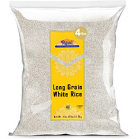 Rani Long Grain White Rice 64oz (4lbs) 1.81kg Bulk ~ All Natural, Gluten Friendly, Vegan, Non-GMO, Kosher, Product of USA