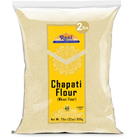 Rani Chapati Flour (100% Pure Whole Wheat Atta), For Making Roti & Indian Breads 32oz (2lbs) 908g ~ All Natural, Vegan, No Salt or Colors, NON-GMO, Kosher, Indian Origin