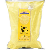 Rani Corn Flour (Makki ka Atta) 64oz (4lbs) 1.81kg Bulk ~ All Natural, Vegan, Gluten Friendly, NON-GMO, Kosher, Indian Origin