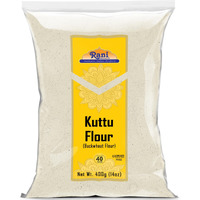 Rani Kuttu (Buckwheat) Flour 14oz (400g) ~ All Natural, Gluten Friendly, NON-GMO, Kosher, Vegan, Indian Origin