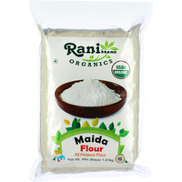 Rani Organic Maida Flour (Indian All Purpose Flour) 64oz (4lbs) 1.81kg Bulk ~ All Natural, Vegan, Gluten Friendly, NON-GMO, Indian Origin, USDA Certified Organic
