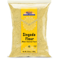 Rani Singoda Flour (Chetsnut Flour) 28oz (800g) ~ All Natural, Vegan, Gluten Friendly, NON-GMO, Kosher, Indian Origin (Size: 28oz (800g))