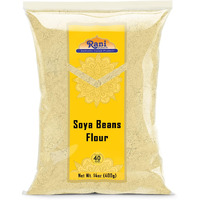 Rani Soya Beans Flour (Soy flour) 14oz (400g) ~ All Natural, Vegan, Gluten Friendly, NON-GMO, Kosher, Indian Origin (Size: 14oz (400g))