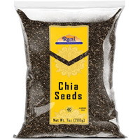 Rani Chia Seeds 7oz (200g) ~ All Natural, Vegan, Gluten Friendly, Non-GMO, Kosher, Indian Origin