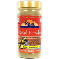Rani Harad Powder (Chebulic Myrobalan) 10.5oz (300g) ~ All Natural, Vegan, Non-GMO, Indian Origin