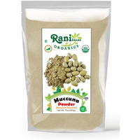 Rani Organic Mucuna Powder (Kaunch Powder) 7oz (200g) ~ All Natural, No Color, Gluten Friendly, Vegan, Non-GMO, Kosher, No Salt or fillers, Indian Origin, USDA Organic Certified