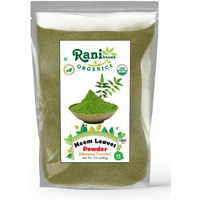 Rani Organic Neem Leaves Powder (Margosa Powder) 7oz (200g) ~ All Natural, No Color, Gluten Friendly, Vegan, Non-GMO, Kosher, No Salt or fillers, Indian Origin, USDA Organic Certified